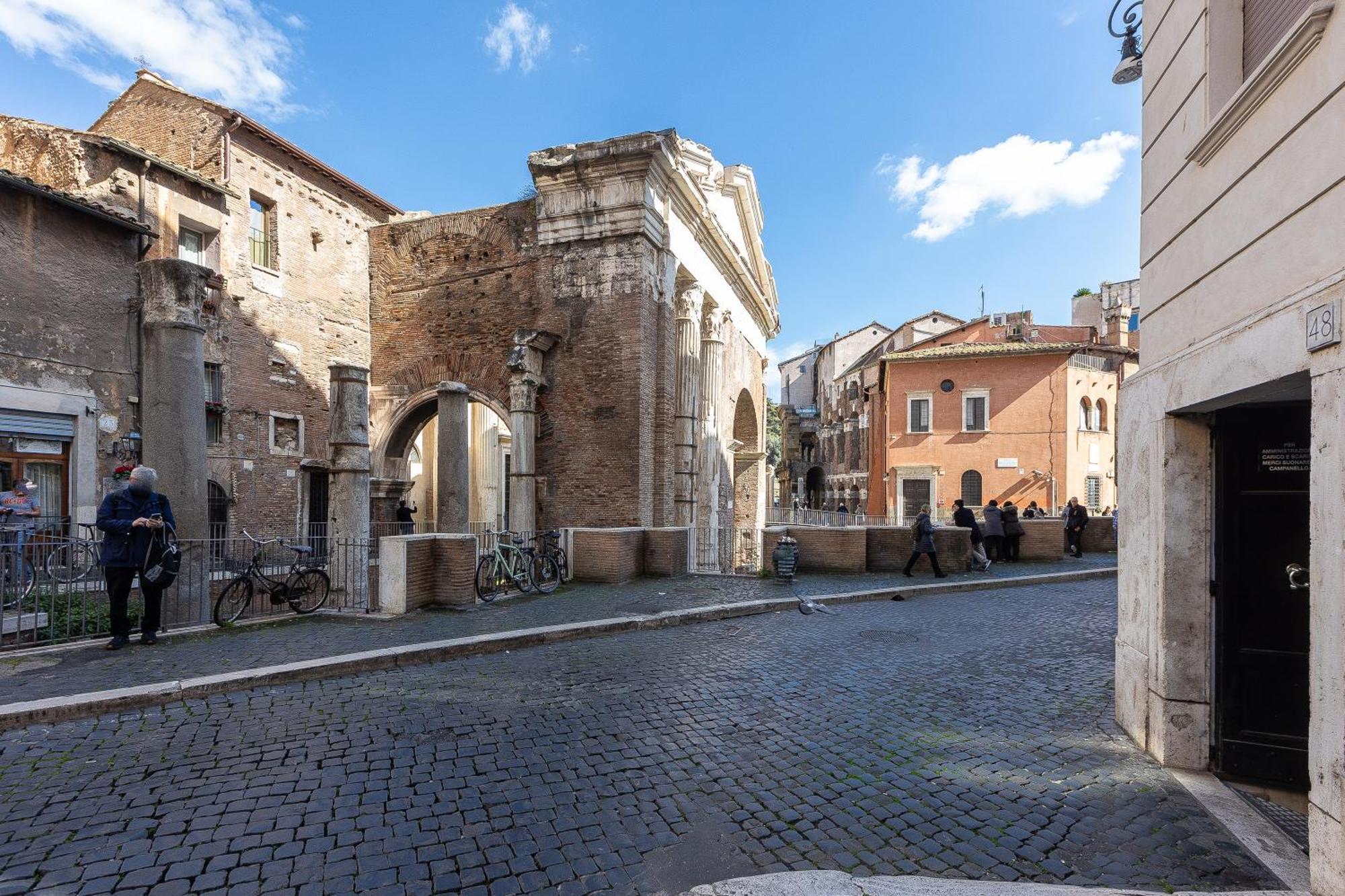 شقة Amazing Elegant Jewish Ghetto روما المظهر الخارجي الصورة